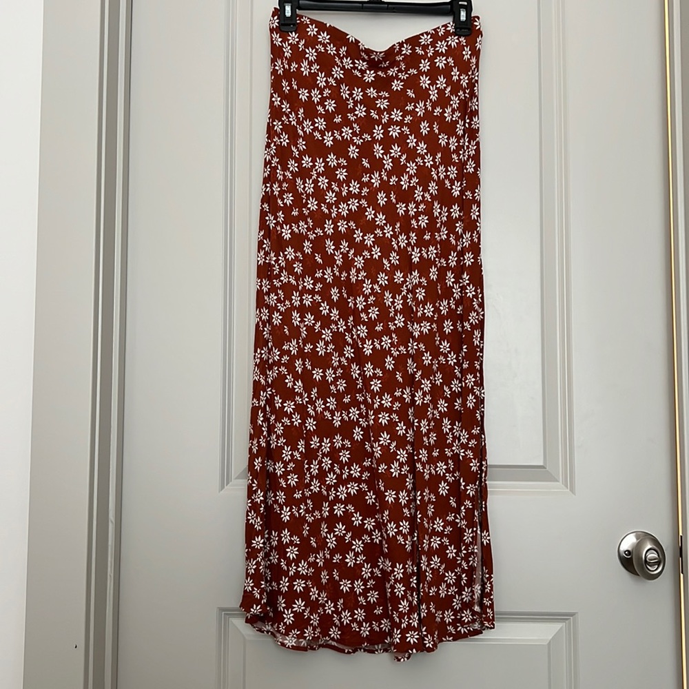 Loft midi skirt